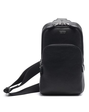 25SS 남성 로고 레더 슬링백 (H0592 LGO011S 1N001 25S)
