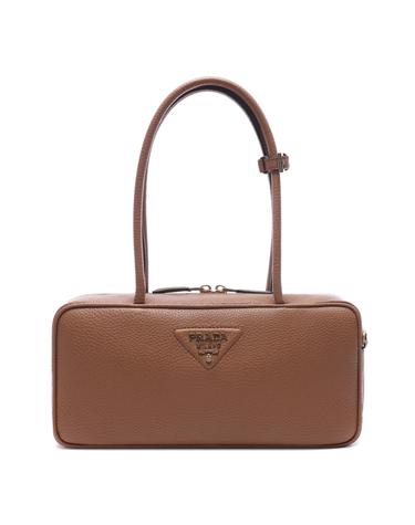26SS 여성 비텔로 삼각로고 미디엄 숄더백 (1BB126 2DKV F03V8 V ONO 26S)