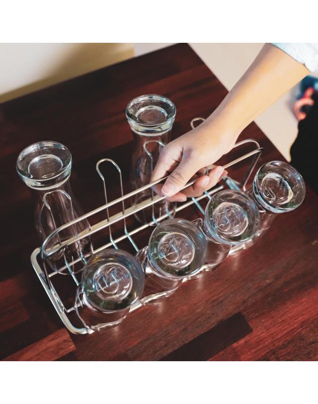 아토소 스텐 컵 걸이 정리대 트레이 컵꽂이 8P 12P 착용컷
