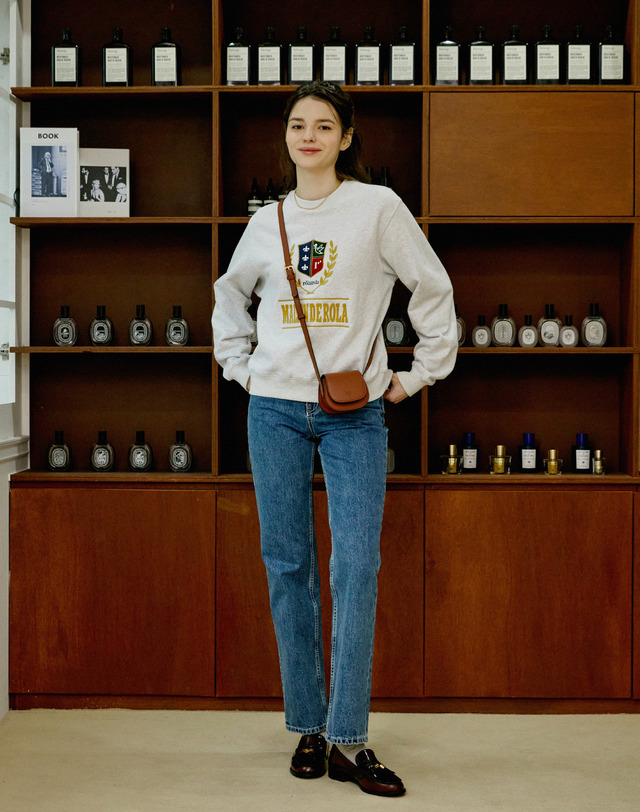 몽삭 몽삭 레디 마이크로 미니백 브라운 AP12-2324-BW 착용컷