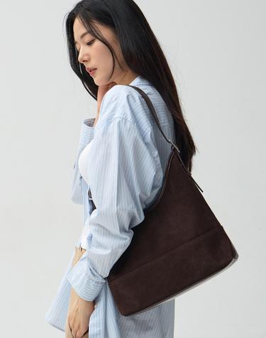 Lea REVERSIBLE SHOULDER BAG Darkbrown AP71-2668-DS