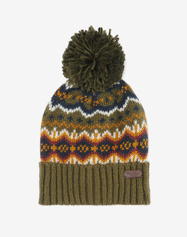 카키 Case Fairisle 비니