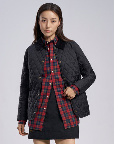[BEST] 여성 블랙 Annandale 퀼팅 자켓