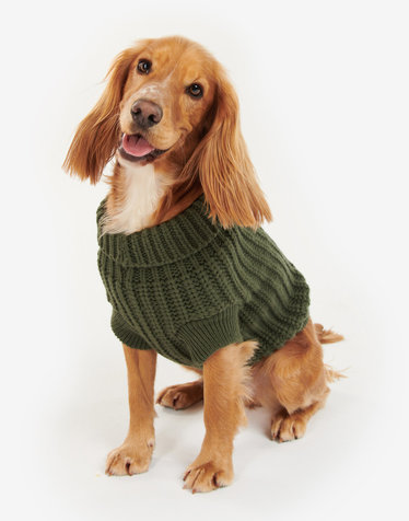 [Barbour Dog] 올리브 Saltburn 애견 점퍼