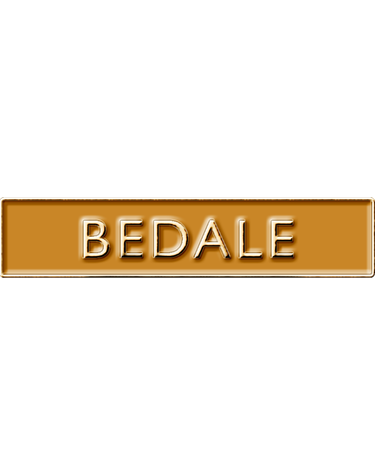바버 Name Bedale 핀뱃지