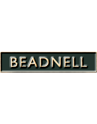 바버 Name Beadnell 핀뱃지