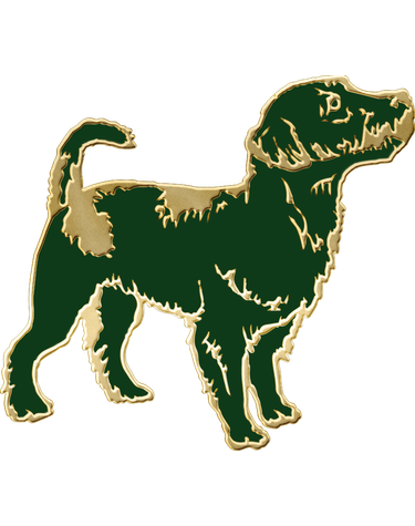 바버 Dog Terrier 핀뱃지