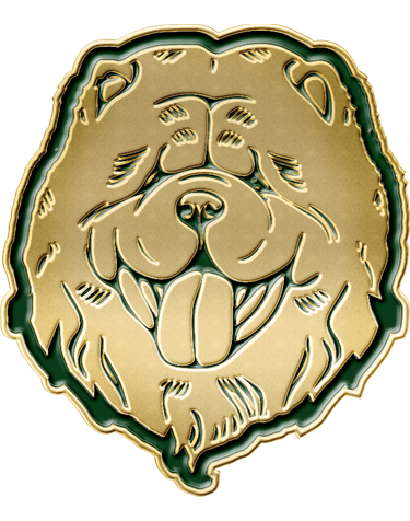 바버 Dog Chow Chow 핀뱃지