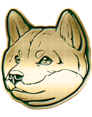 바버 Dog Shiba Inu 핀뱃지