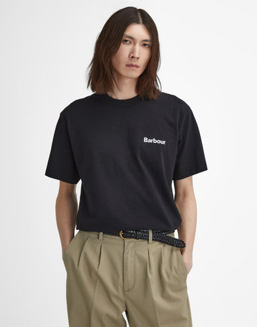 남성 블랙 Bowery OS Graphic 티셔츠