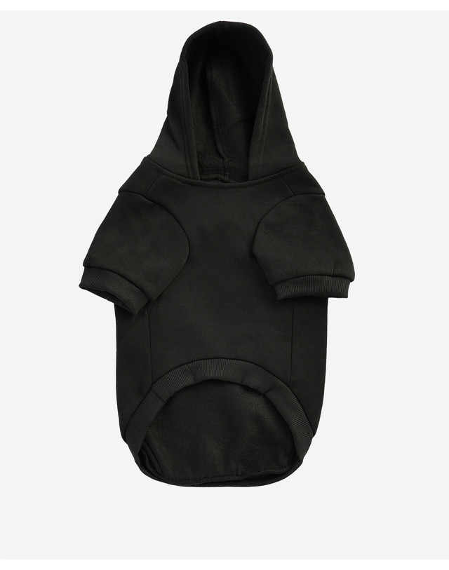 바버 [Barbour Dog] 블랙B.Intl Hooded 애견 코트 착용컷