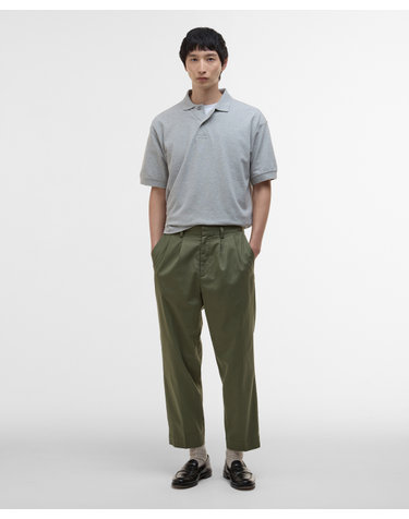 남성 올리브 Ted Relaxed Fit 팬츠
