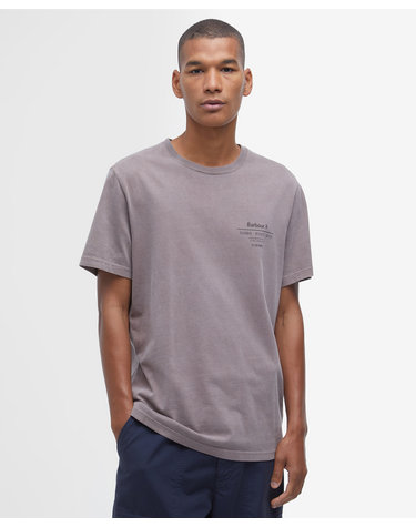 남여공용 퍼플 Hickling Tailored Fit 티셔츠