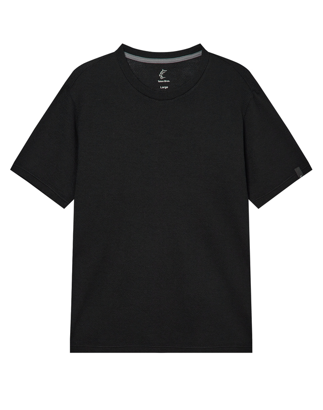 티톤 브로스 MOB Wool Tee 블랙 착용컷