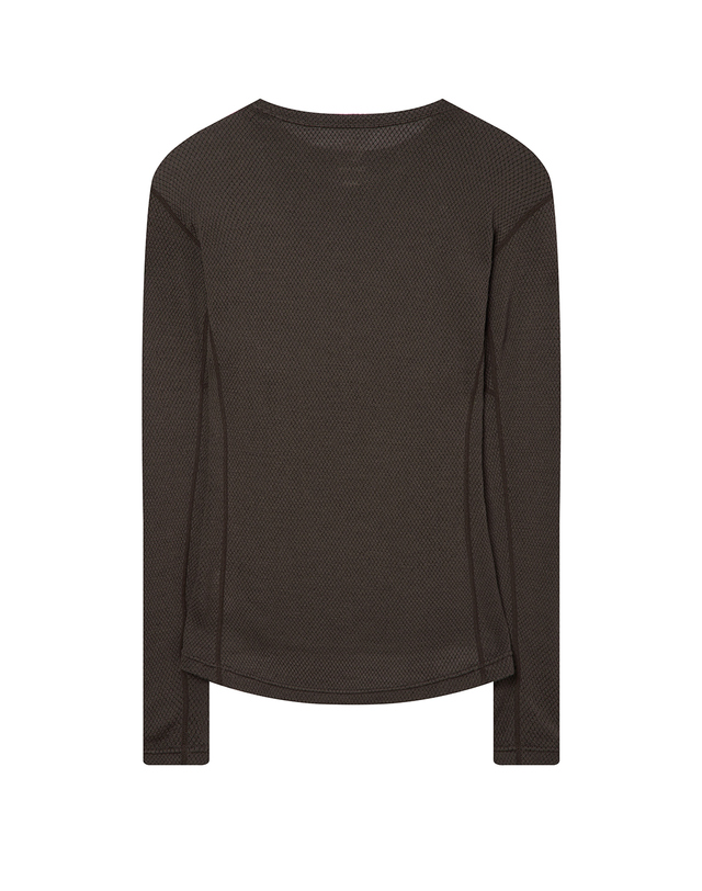 티톤 브로스 WS MOB Wool L/S 세피아 착용컷