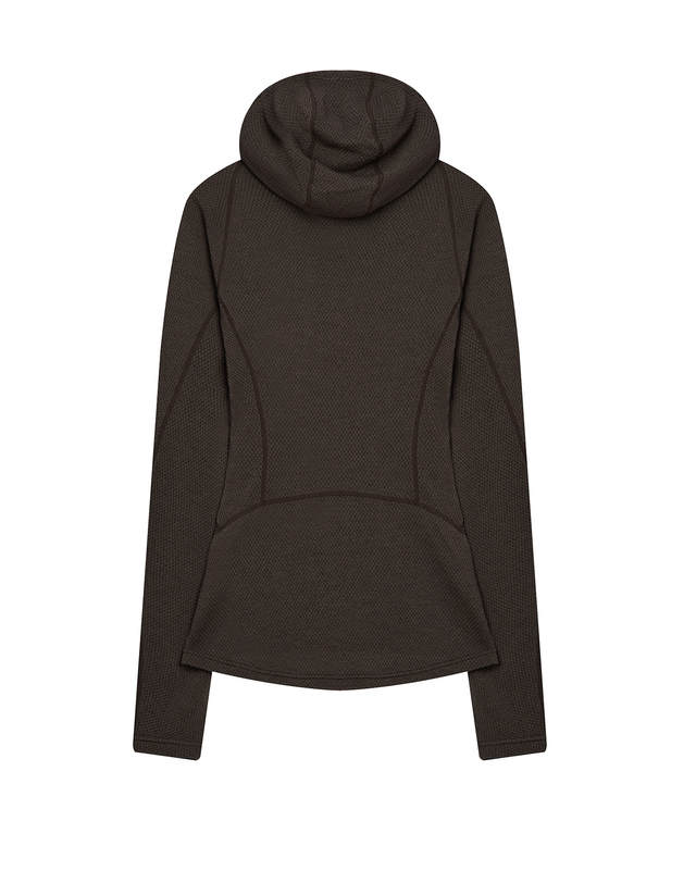 티톤 브로스 WS MOB Wool Hoody 세피아 착용컷