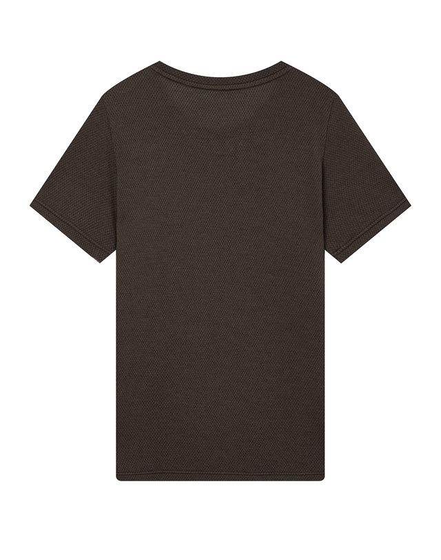 티톤 브로스 WS MOB Wool Tee 세피아 착용컷