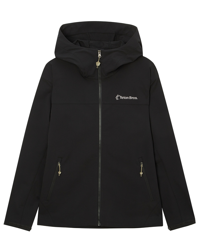 티톤 브로스 WS Dulle Hoody 블랙 착용컷