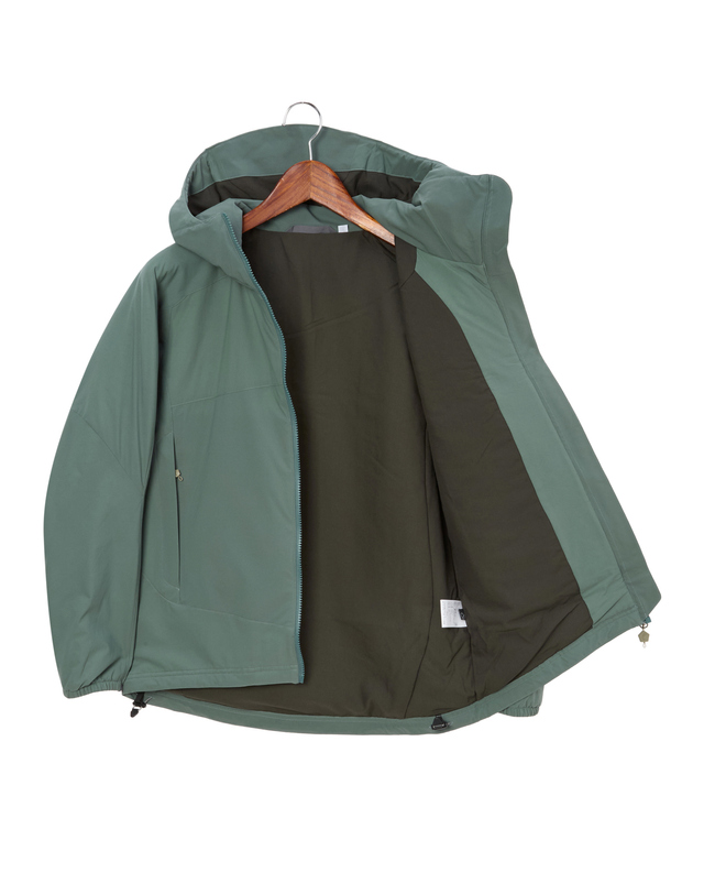 티톤 브로스 WS Wapiti Hoody 밝은 그레이 착용컷