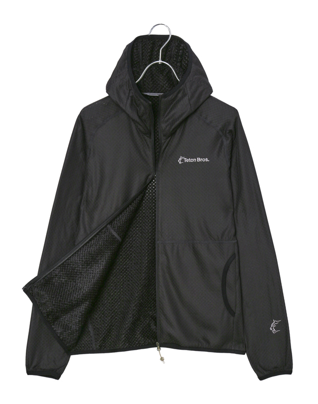 티톤 브로스 WS Zero-G Fleece Hoody 블랙 착용컷