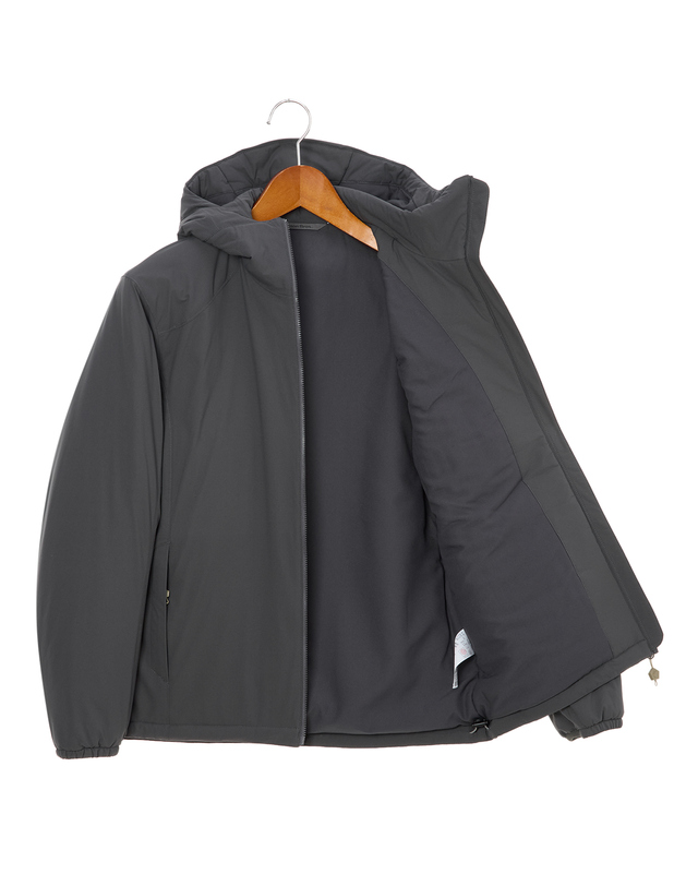 티톤 브로스 WS Wapiti Heavywieght Hoody 진한 그레이 착용컷