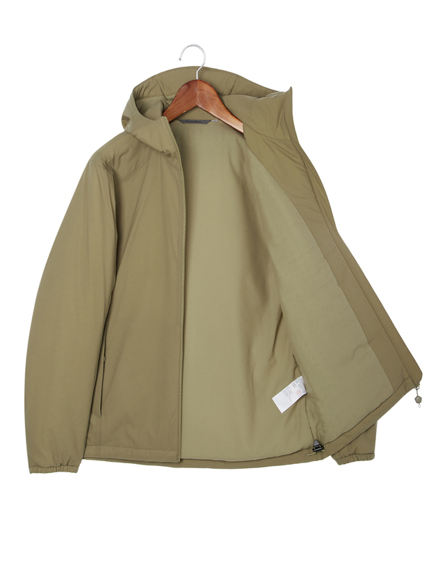 티톤 브로스 WS Wapiti Heavywieght Hoody 베이지 착용컷