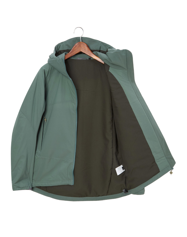 티톤 브로스 Wapiti Hoody 밝은 그레이 착용컷