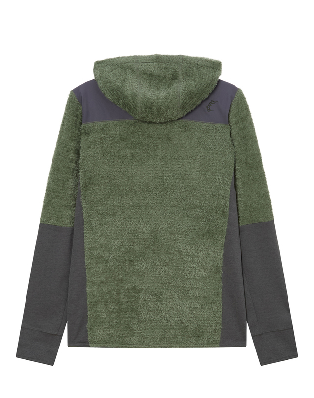 티톤 브로스 OCTA Highloft Tec Hoody 밝은 초록 착용컷