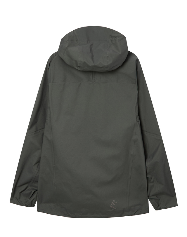 티톤 브로스 Feather Rain Full Zip Jacket 그레이 착용컷