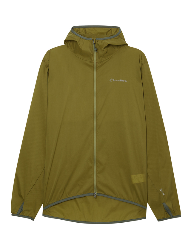 티톤 브로스 Wind River Hoody 카키 착용컷
