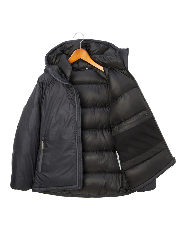 티톤 브로스 여성 Bering Hoody 진한 그레이 착용컷