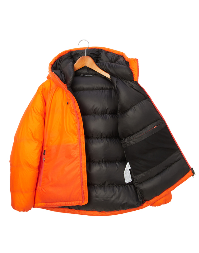 티톤 브로스 여성 Bering Hoody 밝은 오렌지 착용컷