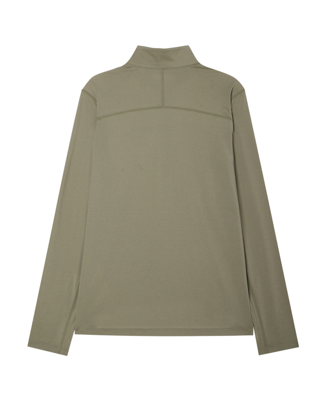 티톤 브로스 WS Primeflex Half Zip 카키 착용컷