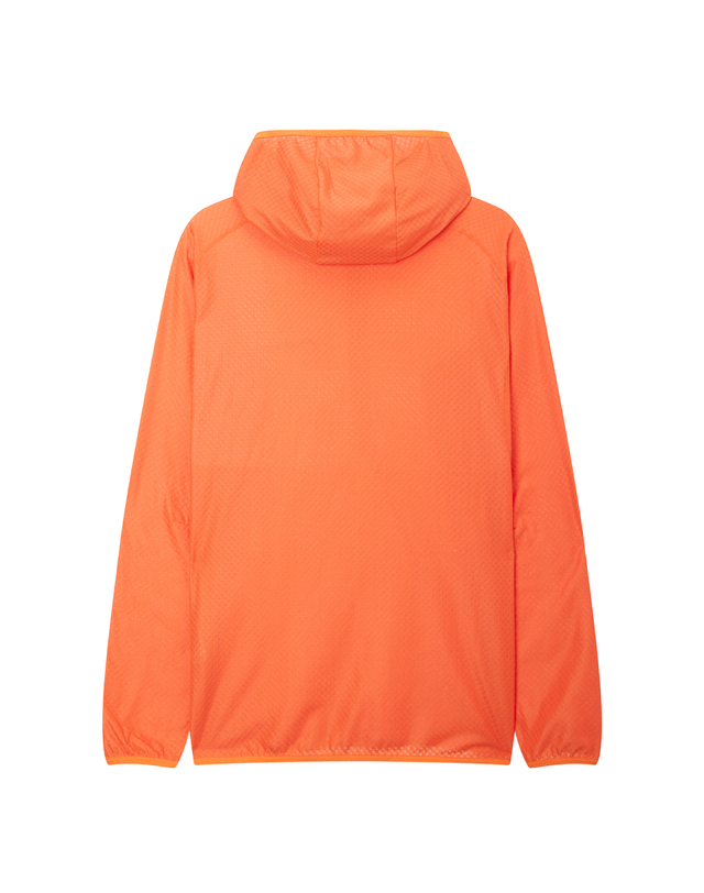 티톤 브로스 Zero-G Fleece Half Zip Hoody 오렌지 착용컷