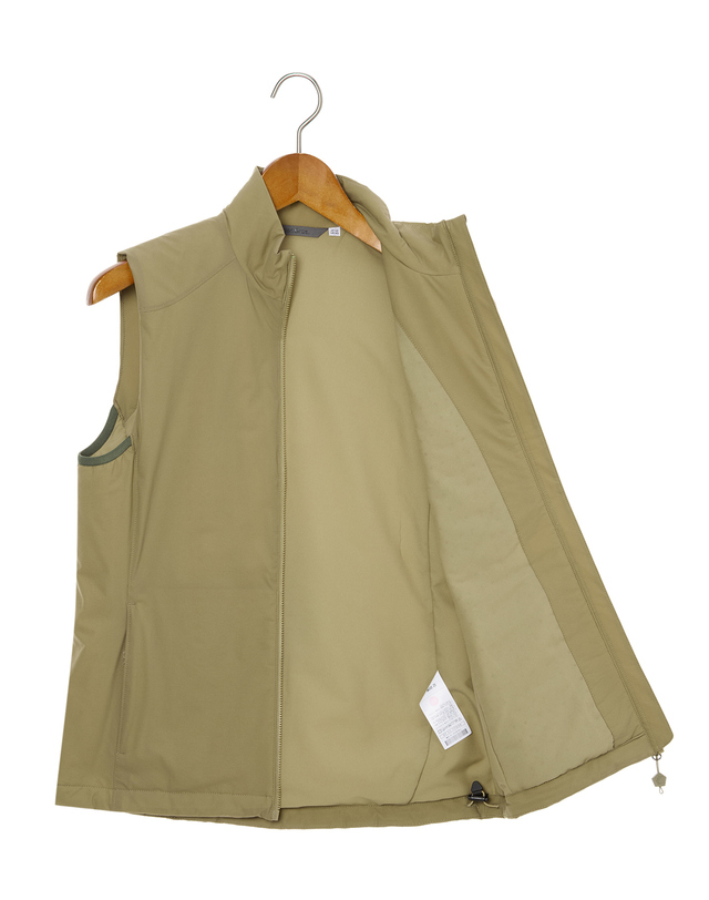티톤 브로스 WS Wapiti Vest 베이지 착용컷