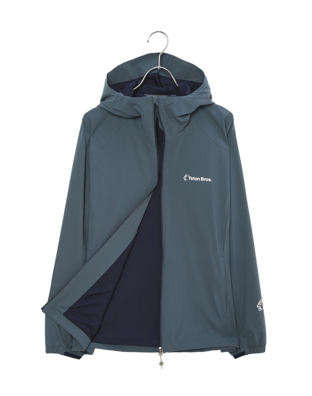 티톤 브로스 WS Wapiti Lightweight Hoody 밝은 네이비 착용컷
