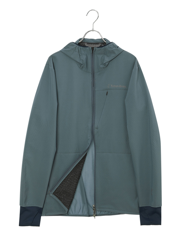 티톤 브로스 Slick Hoody 밝은 네이비 착용컷
