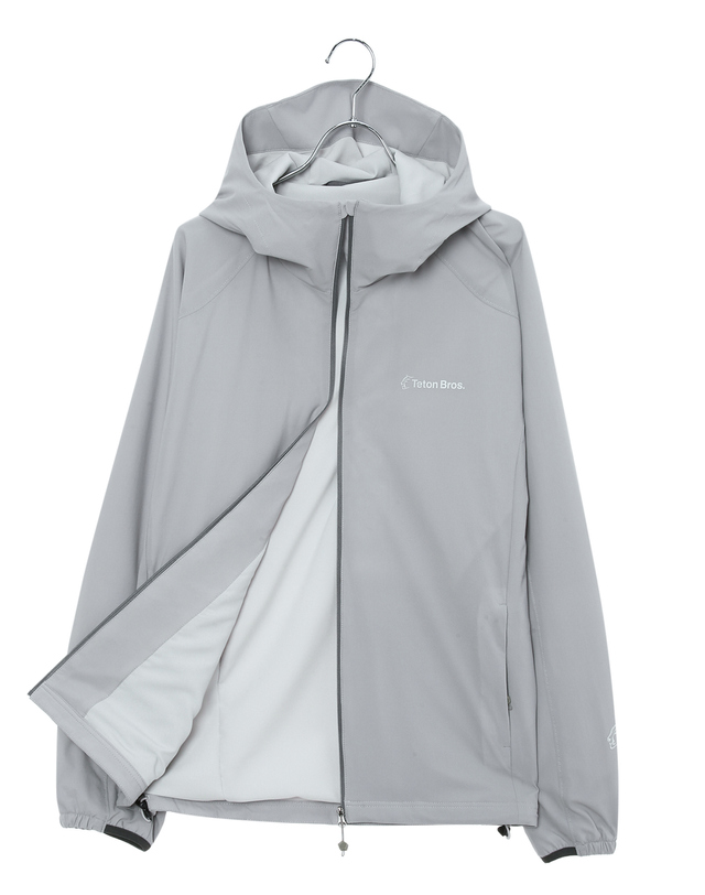 티톤 브로스 Wapiti Lightweight Hoody 밝은 그레이 착용컷