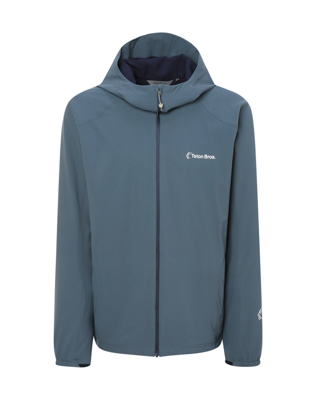 티톤 브로스 Wapiti Lightweight Hoody 밝은 네이비 착용컷