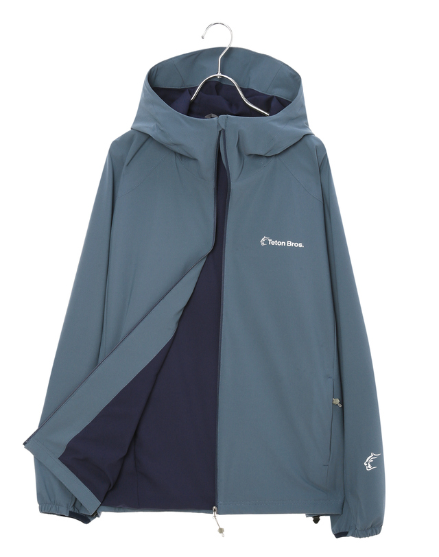 티톤 브로스 Wapiti Lightweight Hoody 밝은 네이비 착용컷