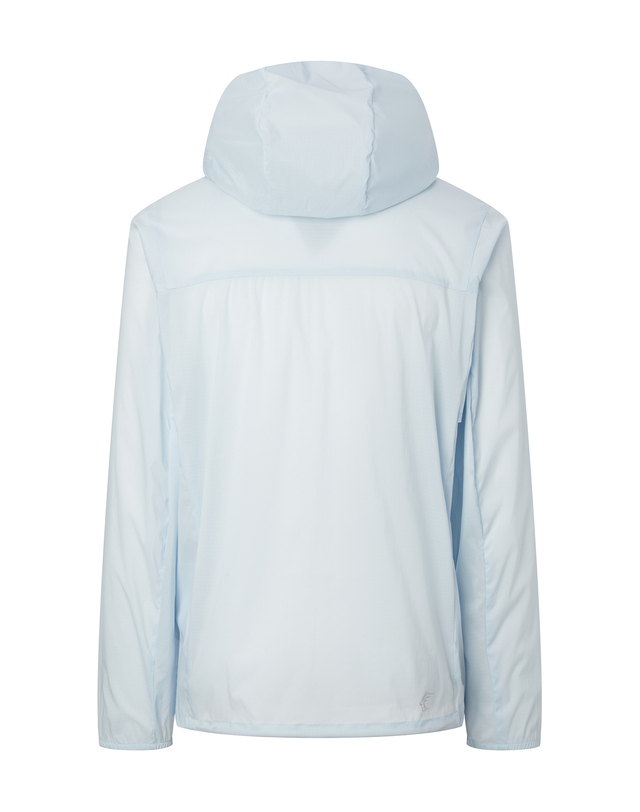 티톤 브로스 여성 Alive Windshell Hoody 밝은 블루 착용컷
