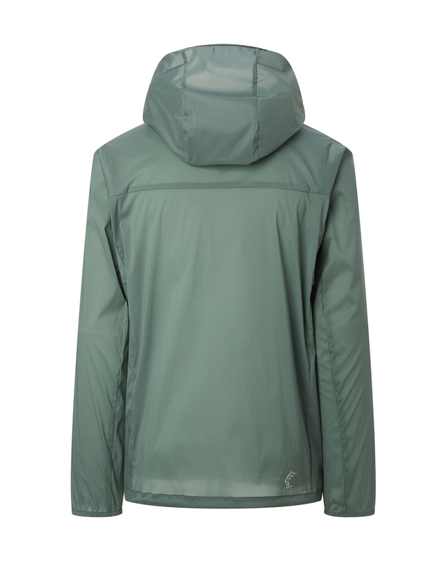 티톤 브로스 여성 Alive Windshell Hoody 밝은 초록 착용컷
