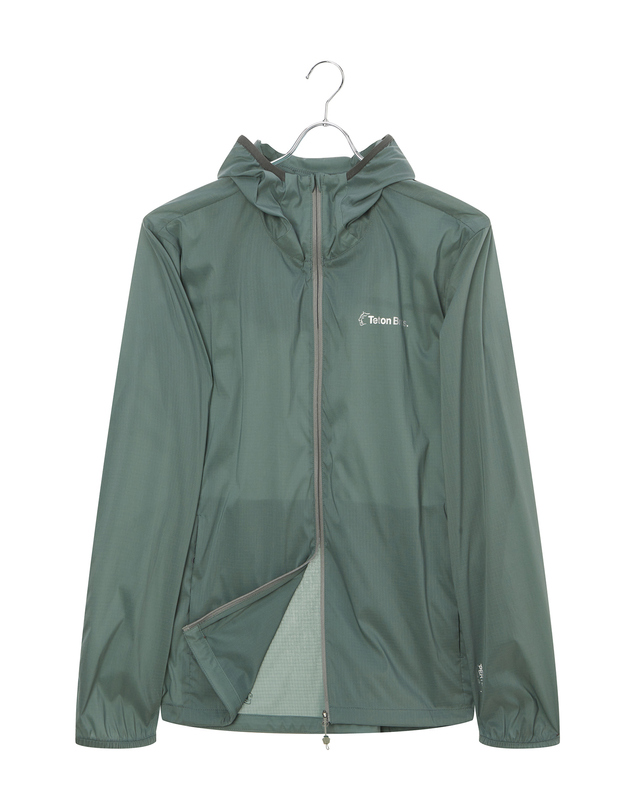 티톤 브로스 여성 Alive Windshell Hoody 밝은 초록 착용컷