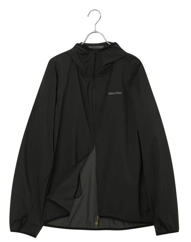 티톤 브로스 [초경량]Wind River Hoody 블랙 착용컷