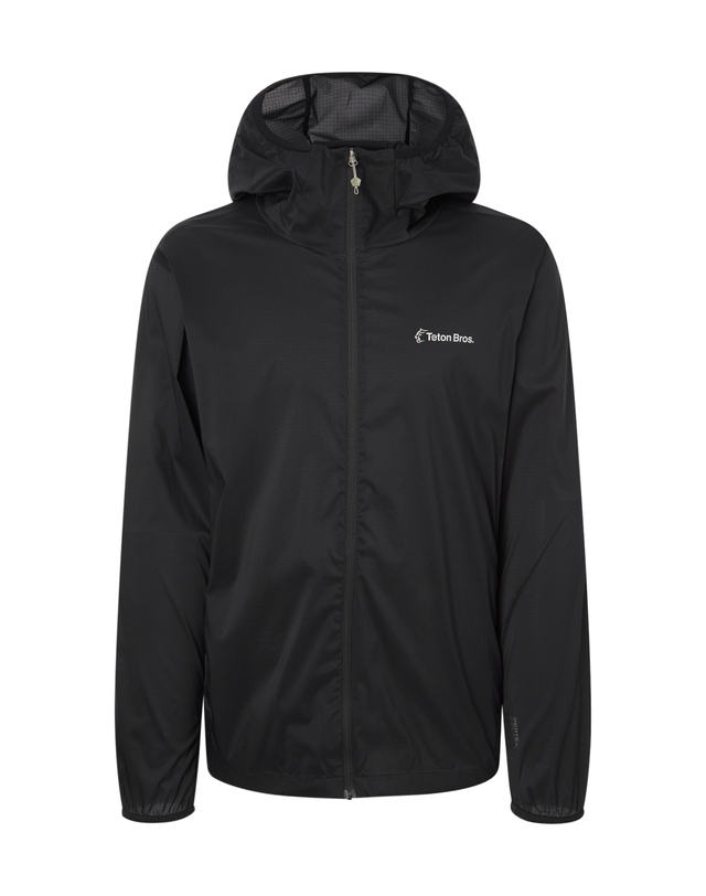 티톤 브로스 Alive Windshell Hoody 블랙 착용컷