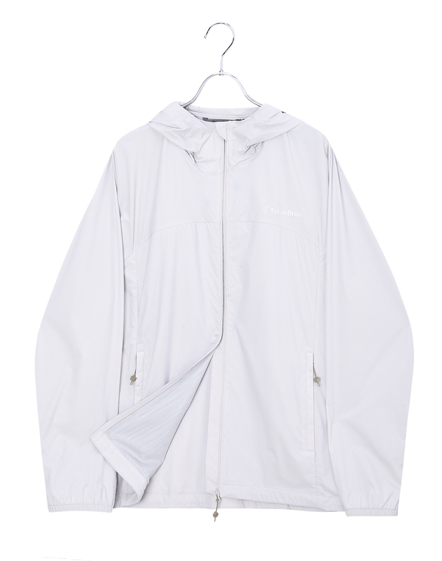 티톤 브로스 TrailAIR Hoody 밝은 그레이 착용컷