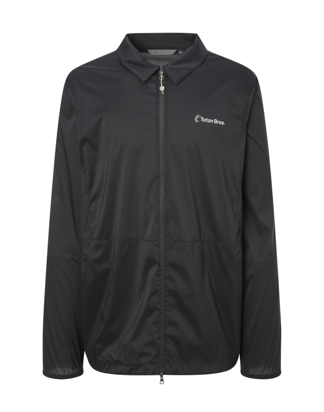티톤 브로스 Alive Windshell Shirt 블랙 착용컷
