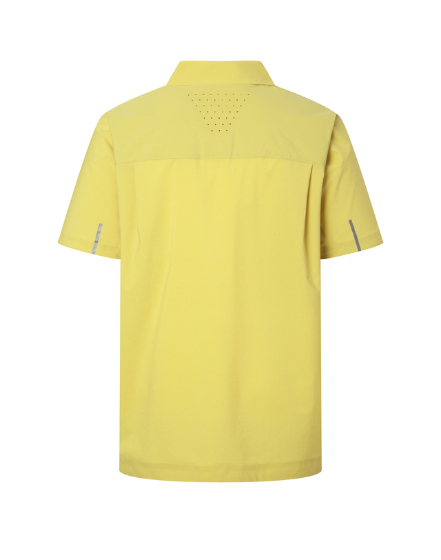 티톤 브로스 Run Shirt 밝은 노랑 착용컷