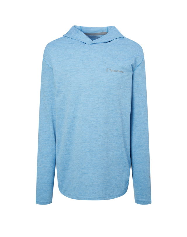 티톤 브로스 Carat Hoody 블루 착용컷