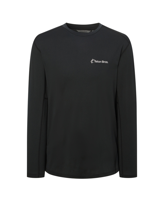 티톤 브로스 Base Crew LS 블랙 착용컷